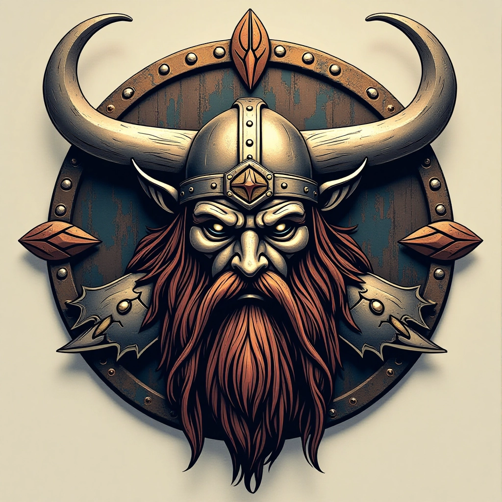 Viking Warrior Emblem